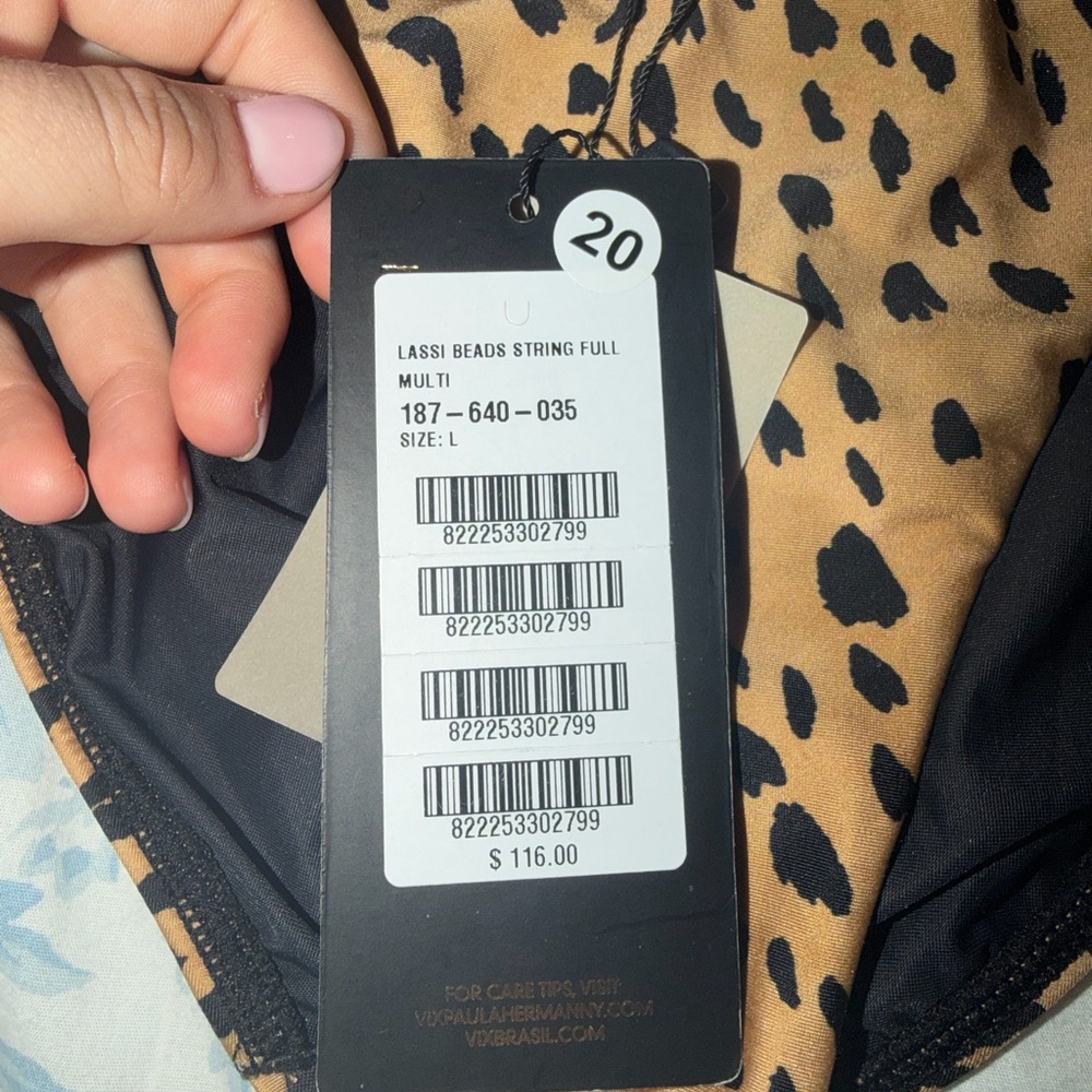 Leopard Print Bikini Bottom - Picture 2 of 2